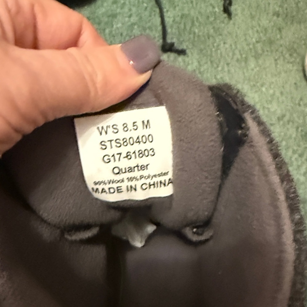 Sperry Women's Gray and Black Winter Boots - Picture 3 of 5